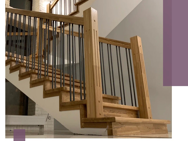 Реставрация деревянных и металлических лестниц в Новороссийске