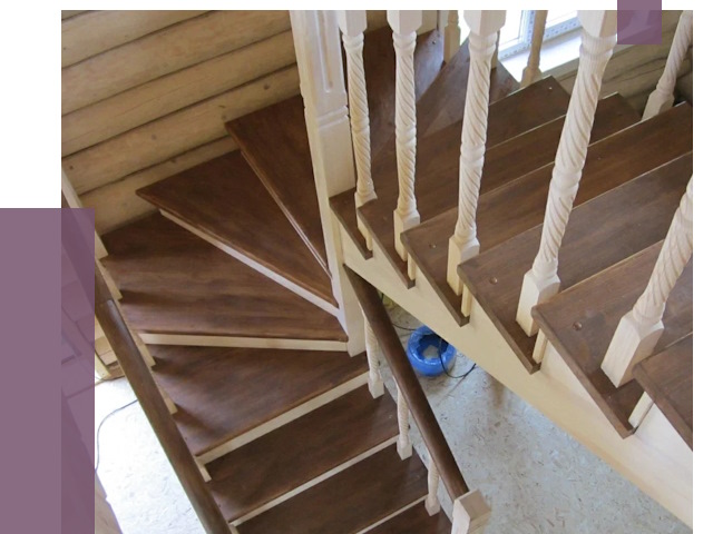 Реставрация деревянных лестниц в Новороссийске от 4287 руб.