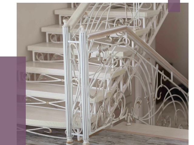 Изготовление кованых лестниц на заказ в Новороссийске от 86768 руб. | ПРОЛЁТ-Нвр