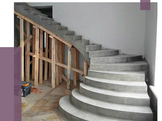 Изготовление бетонных лестниц под ключ в Новороссийске от 19906 руб. | ПРОЛЁТ-Нвр