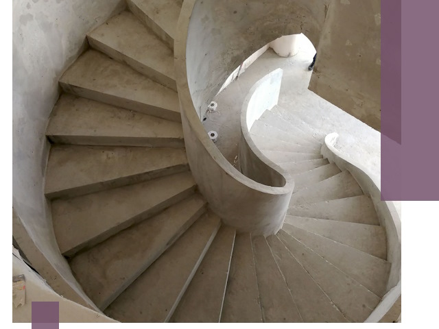 Монтаж бетонных лестниц под ключ в Новороссийске быстро и надежно