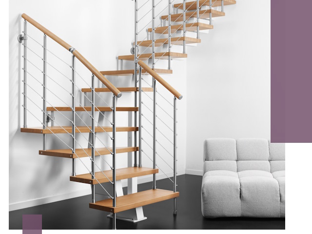 Модульные лестницы под ключ в Новороссийске — монтаж и изготовление