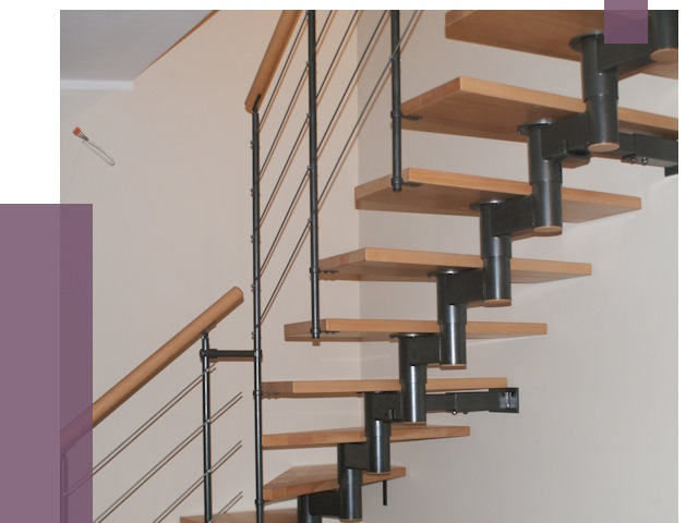 Изготовление модульных лестниц в Новороссийске от 11484 руб. 