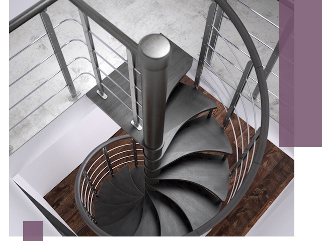 Демонтаж винтовых лестниц в Новороссийске — быстро и безопасно