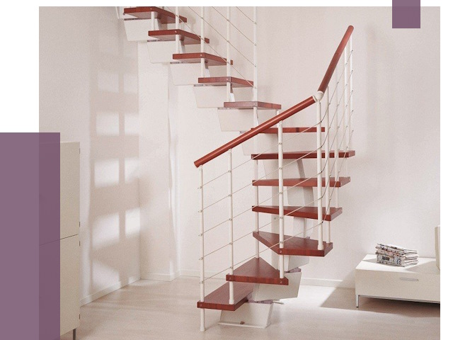Изготовление лестниц на больцах в Новороссийске от 9698 руб. | ПРОЛЁТ-Нвр