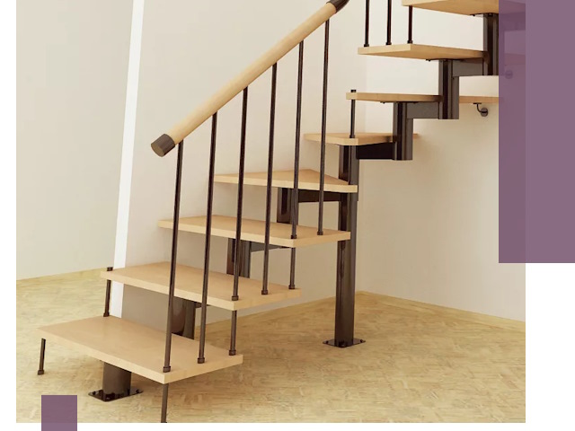 Монтаж лестниц на больцах в Новороссийске — быстро и надежно