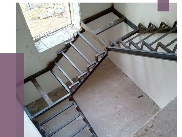 Монтаж лестниц на металлокаркасе в Новороссийске от 12760 руб. — ПРОЛЁТ-Нвр