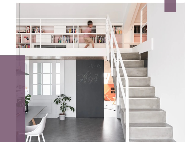 Лестницы для двухуровневой квартиры в Новороссийске от 176088 руб. | ПРОЛЁТ-Нвр