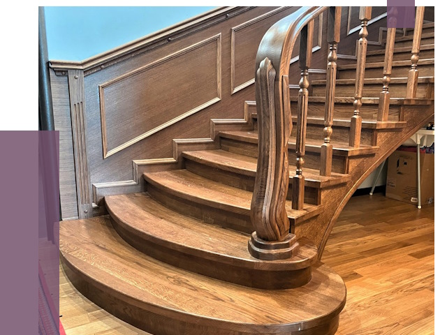 Дубовые лестницы под ключ в Новороссийске от 176088 руб. — ПРОЛЁТ-Нвр