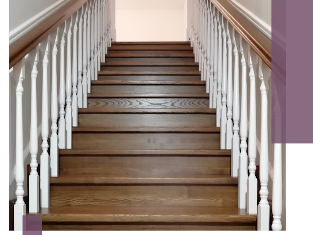 Лестницы из ясеня на заказ в Новороссийске — изготовление и монтаж