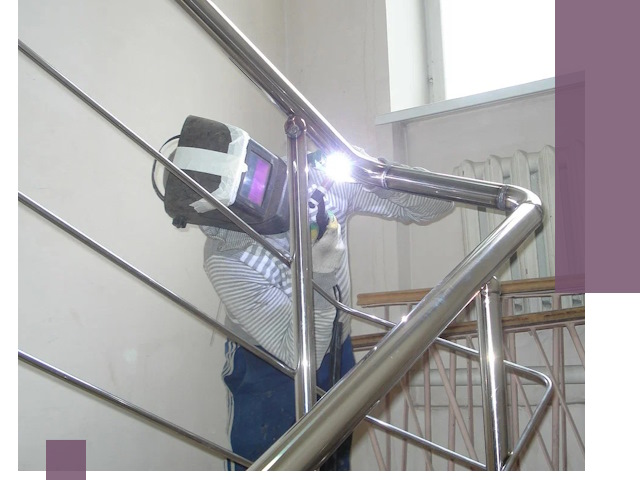 Монтаж перил и ограждений качественно в Новороссийске