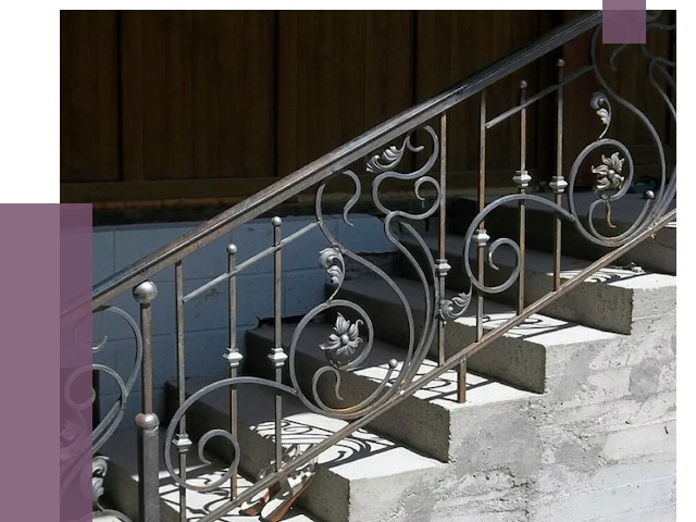 Кованые перила в Новороссийске от 8677 руб. под ключ — качество от ПРОЛЁТ-Нвр