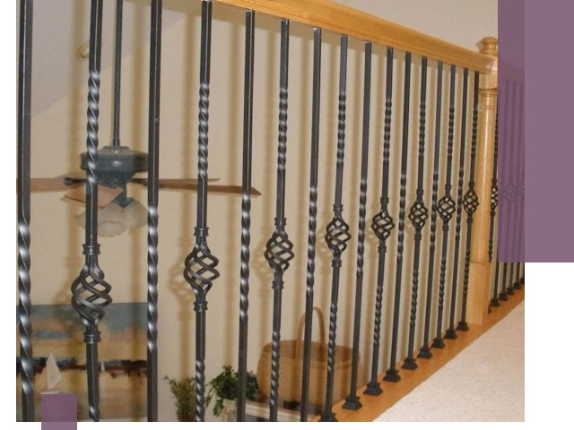 Изготовление и монтаж кованных перил в Новороссийске под ключ