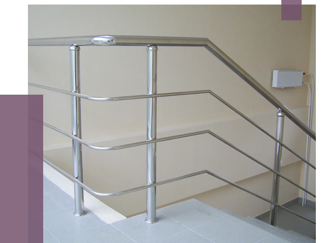 Алюминиевые перила в Новороссийске от 6329 руб. под ключ | ПРОЛЁТ-Нвр