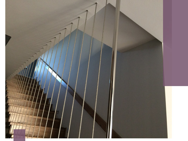 Тросовые перила под ключ в Новороссийске — производство и монтаж