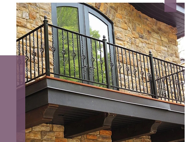 Балконные ограждения в Новороссийске от 8013 руб. — купить | ПРОЛЁТ-Нвр