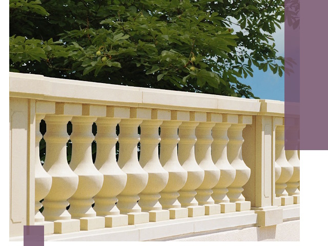 Установка балюстрады в Новороссийске: изготовление и монтаж под ключ