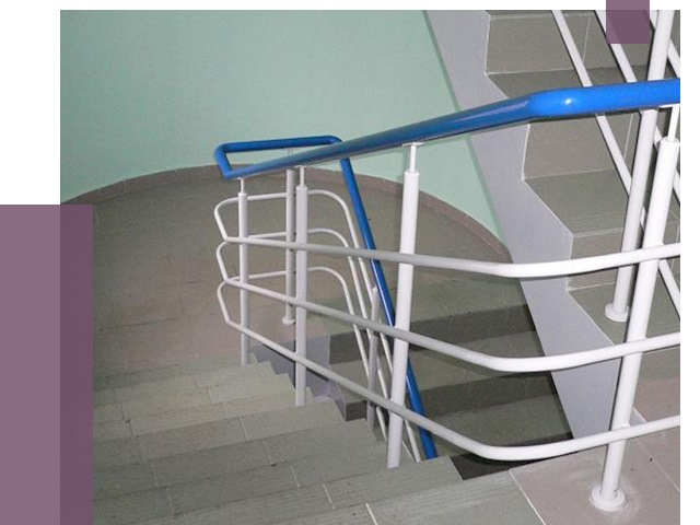 Перила в подъезде в Новороссийске — установка и замена от 7401 руб. | ПРОЛЁТ-Нвр