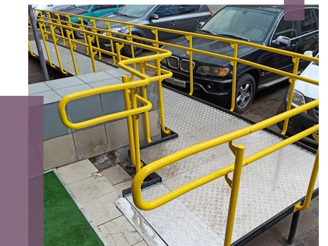 Стационарные пандусы в Новороссийске от 12250 руб. | ПРОЛЁТ-Нвр