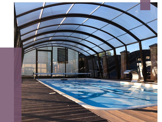 Навесы для бассейна в Новороссийске от 16741 руб. под ключ | ПРОЛЁТ-Нвр