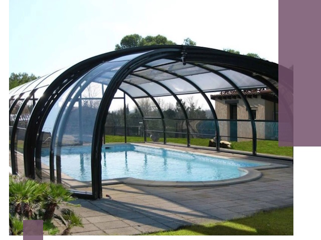 Навесы для бассейна в Новороссийске: изготовление и монтаж под ключ