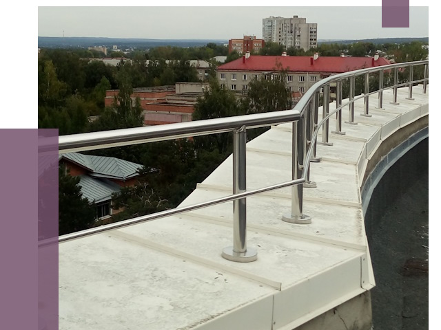 Парапеты и ограждения кровли в Новороссийске от 4951 руб. 