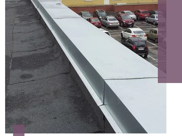 Изготовление парапетов из металла и нержавейки в Новороссийске