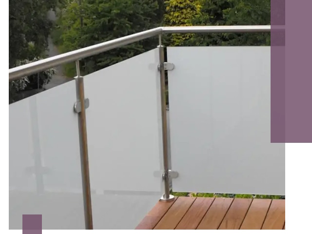 Алюминиевые парапеты для балконов и террас в Новороссийске