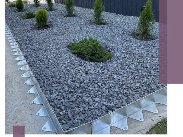 Оцинкованные металлические бордюры под заказ в Новороссийске