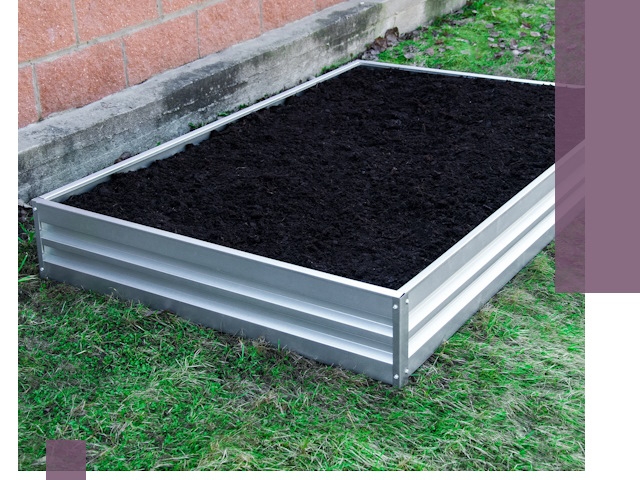 Металлические бордюры для грядок в Новороссийске: прочность и аккуратность