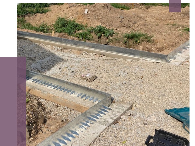 Металлические бордюры для дорожек в Новороссийске от 4900 руб.