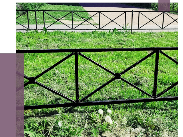 Металлические газонные ограждения в Новороссийске от 4287 руб.