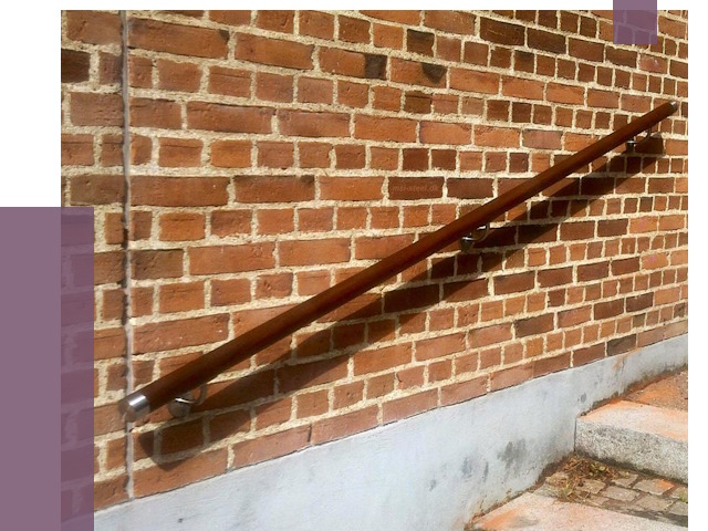 Изготовление пристенных поручней в Новороссийске от 4440 руб. — ПРОЛЁТ-Нвр