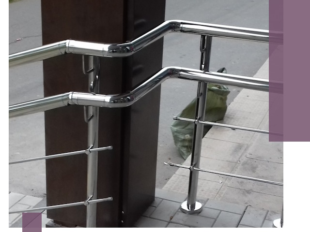 Монтаж поручней из нержавеющей стали в Новороссийске качественно и быстро